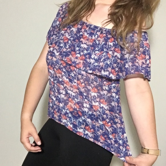 • sanctuary by anthropologie floral print top • - Picture 7 of 10